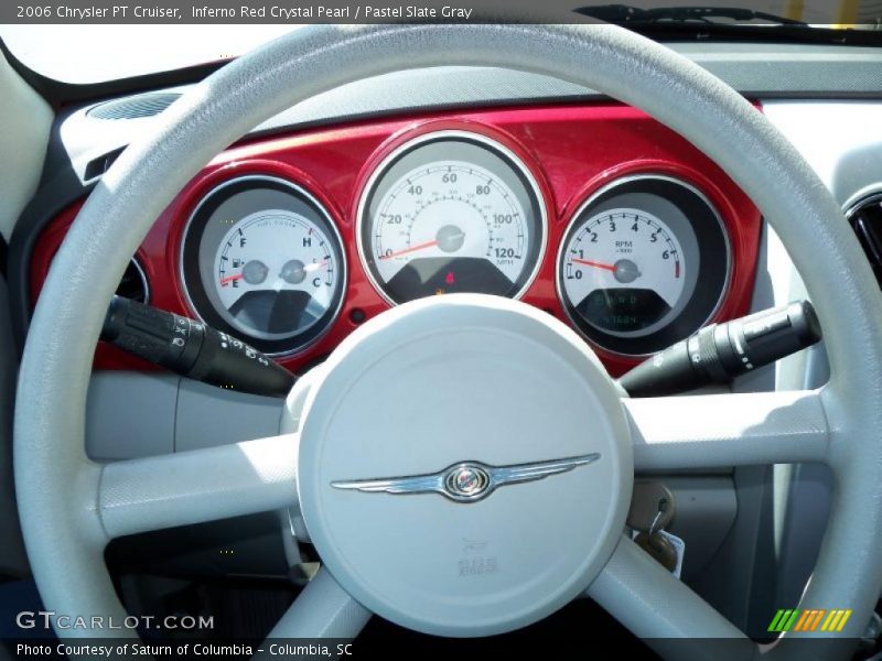 Inferno Red Crystal Pearl / Pastel Slate Gray 2006 Chrysler PT Cruiser
