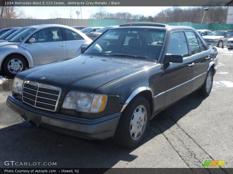 Anthracite Grey Metallic / Black 1994 Mercedes-Benz E 320 Sedan