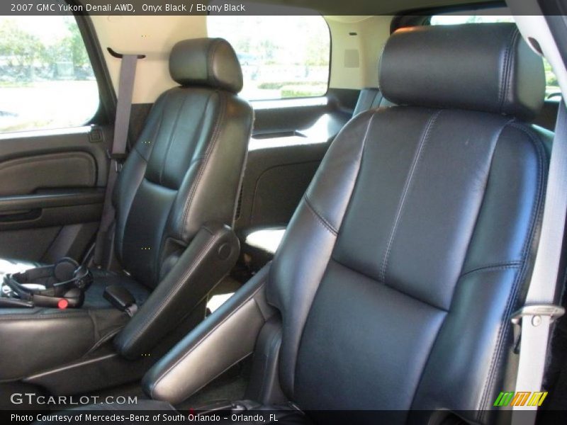 Onyx Black / Ebony Black 2007 GMC Yukon Denali AWD