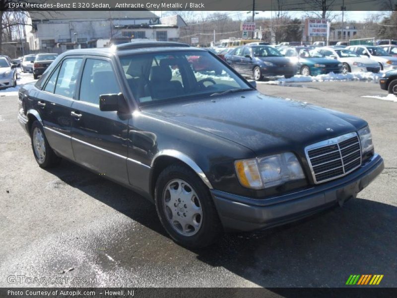 Anthracite Grey Metallic / Black 1994 Mercedes-Benz E 320 Sedan