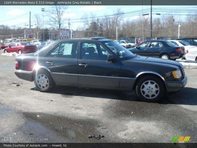 Anthracite Grey Metallic / Black 1994 Mercedes-Benz E 320 Sedan