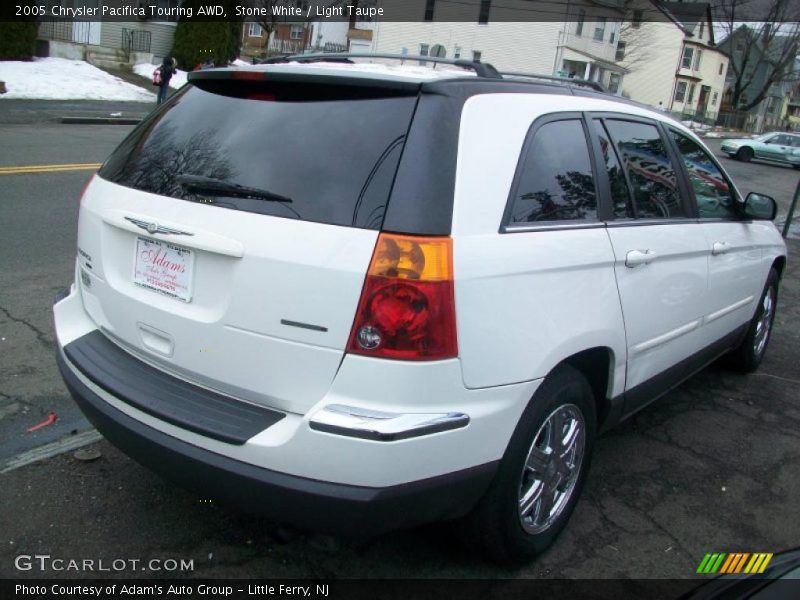 Stone White / Light Taupe 2005 Chrysler Pacifica Touring AWD