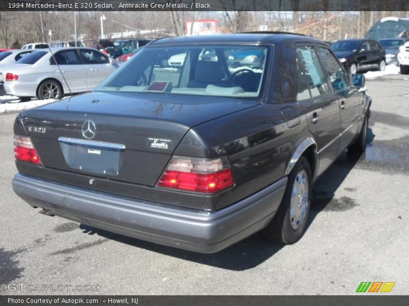 Anthracite Grey Metallic / Black 1994 Mercedes-Benz E 320 Sedan