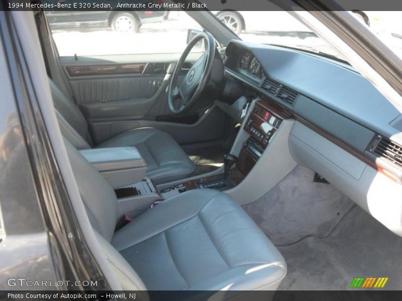Anthracite Grey Metallic / Black 1994 Mercedes-Benz E 320 Sedan