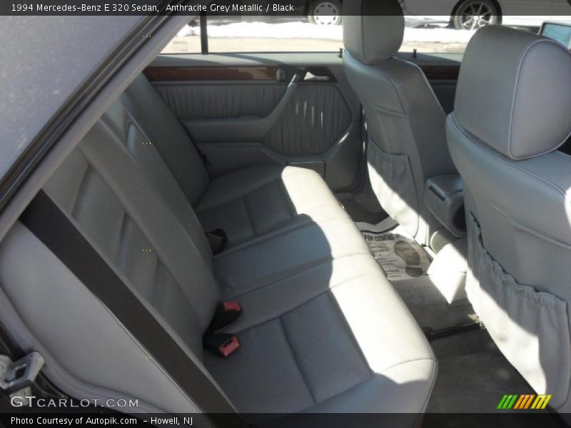 Anthracite Grey Metallic / Black 1994 Mercedes-Benz E 320 Sedan
