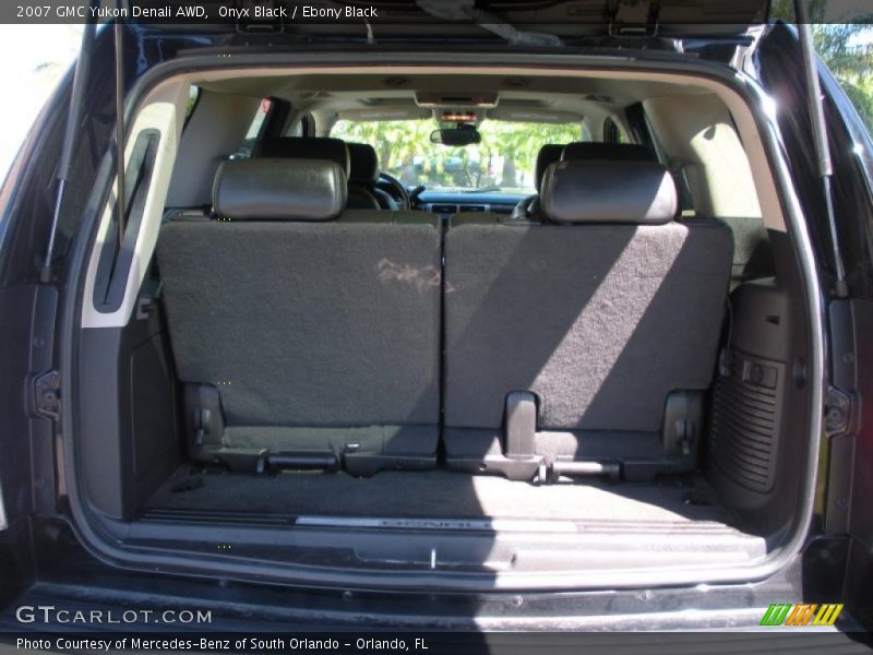 Onyx Black / Ebony Black 2007 GMC Yukon Denali AWD