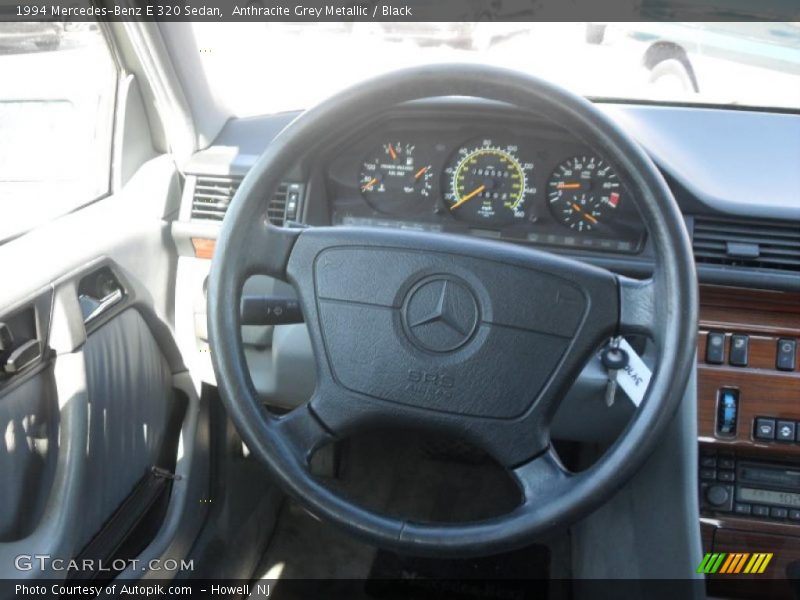 Anthracite Grey Metallic / Black 1994 Mercedes-Benz E 320 Sedan