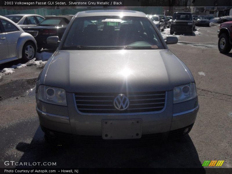 Silverstone Grey Metallic / Black 2003 Volkswagen Passat GLX Sedan