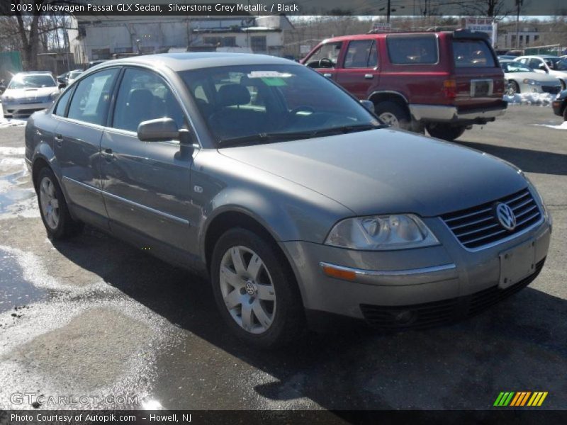 Silverstone Grey Metallic / Black 2003 Volkswagen Passat GLX Sedan