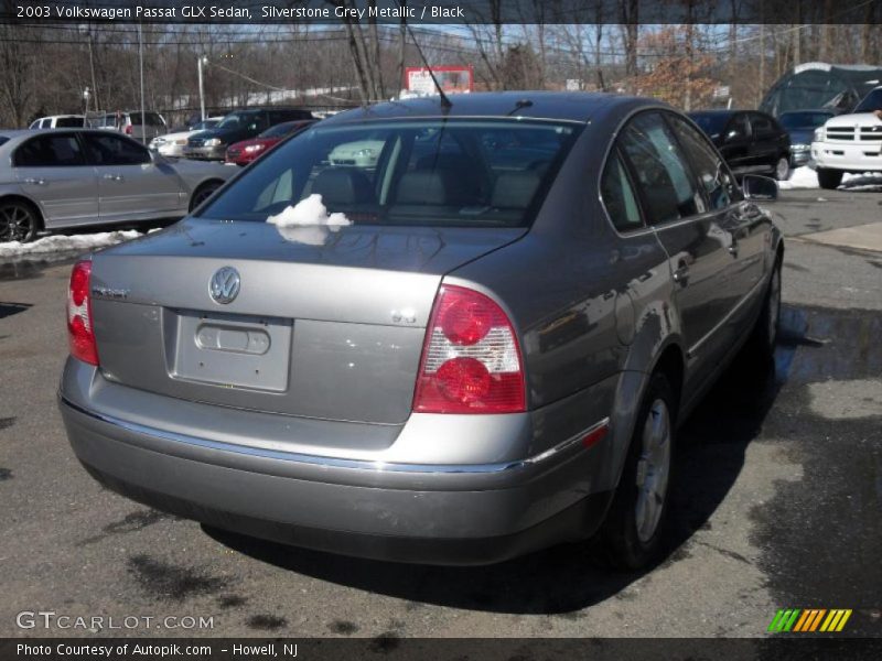 Silverstone Grey Metallic / Black 2003 Volkswagen Passat GLX Sedan