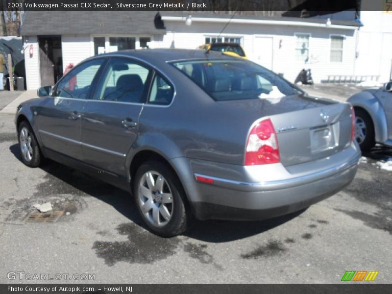 Silverstone Grey Metallic / Black 2003 Volkswagen Passat GLX Sedan