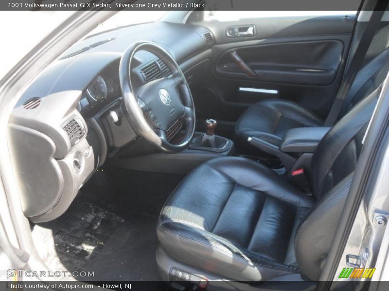 Silverstone Grey Metallic / Black 2003 Volkswagen Passat GLX Sedan
