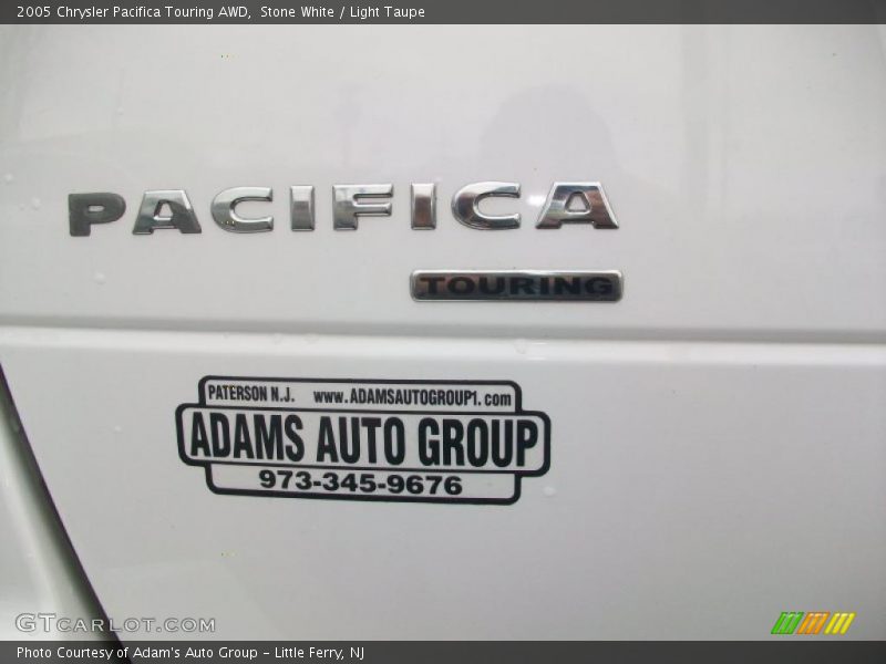 Stone White / Light Taupe 2005 Chrysler Pacifica Touring AWD