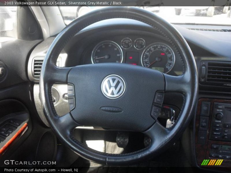 Silverstone Grey Metallic / Black 2003 Volkswagen Passat GLX Sedan