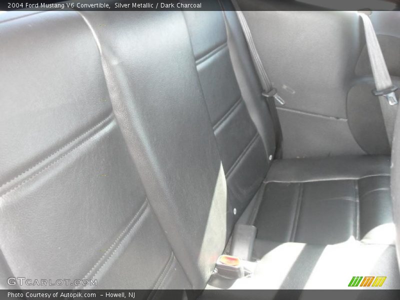 Silver Metallic / Dark Charcoal 2004 Ford Mustang V6 Convertible