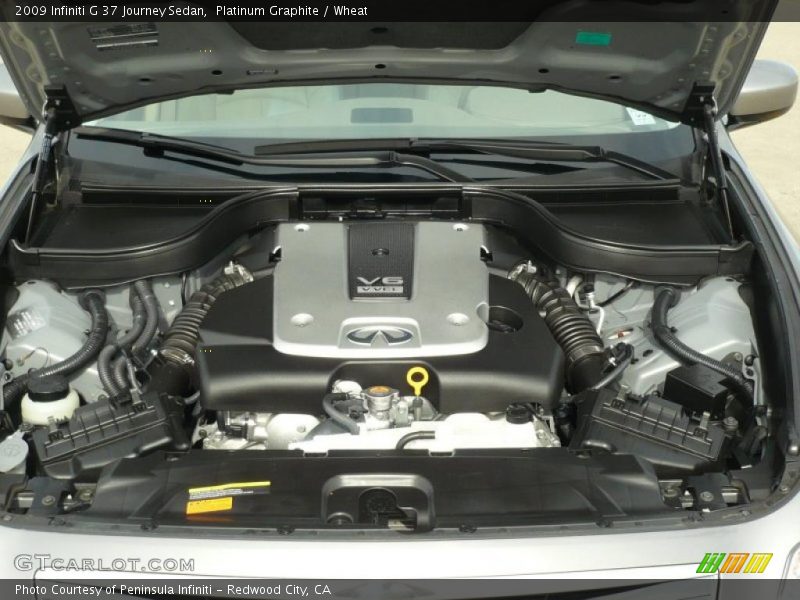 Platinum Graphite / Wheat 2009 Infiniti G 37 Journey Sedan