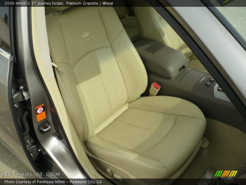 Platinum Graphite / Wheat 2009 Infiniti G 37 Journey Sedan