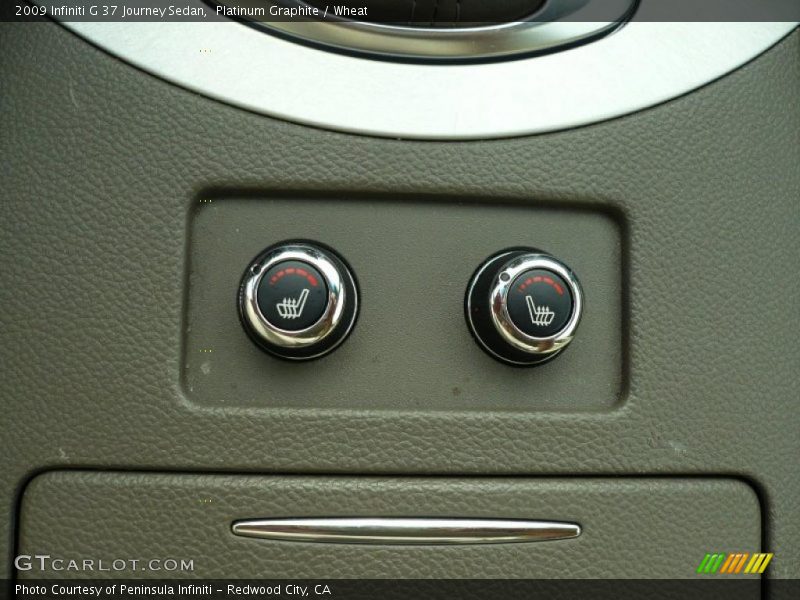 Platinum Graphite / Wheat 2009 Infiniti G 37 Journey Sedan