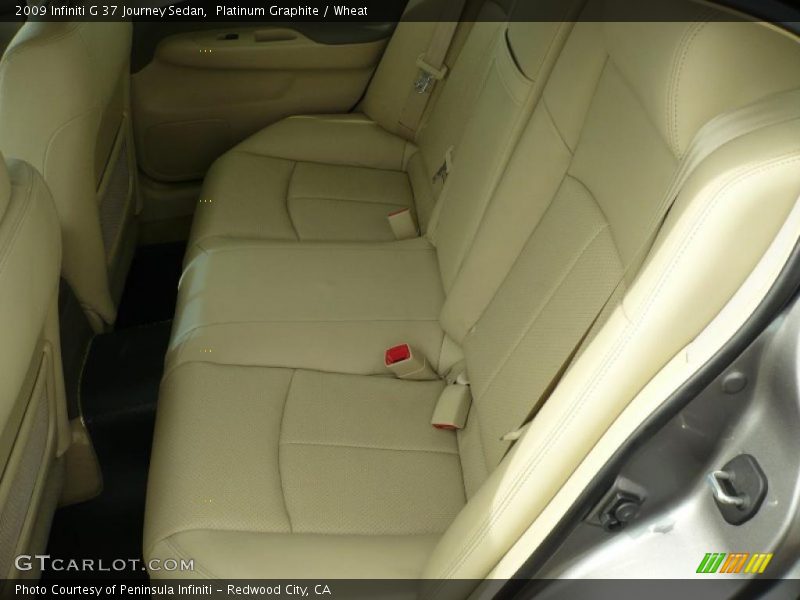 Platinum Graphite / Wheat 2009 Infiniti G 37 Journey Sedan