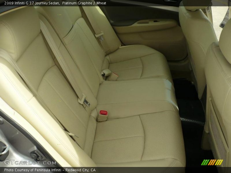 Platinum Graphite / Wheat 2009 Infiniti G 37 Journey Sedan
