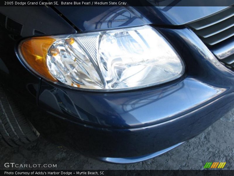 Butane Blue Pearl / Medium Slate Gray 2005 Dodge Grand Caravan SE