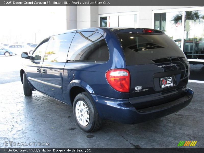 Butane Blue Pearl / Medium Slate Gray 2005 Dodge Grand Caravan SE