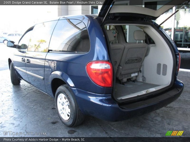 Butane Blue Pearl / Medium Slate Gray 2005 Dodge Grand Caravan SE