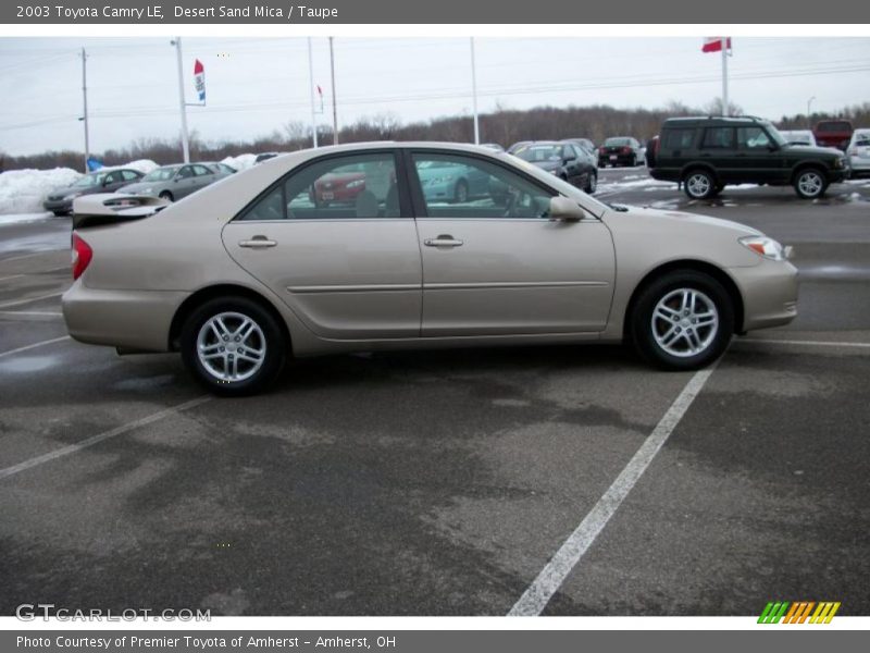 Desert Sand Mica / Taupe 2003 Toyota Camry LE