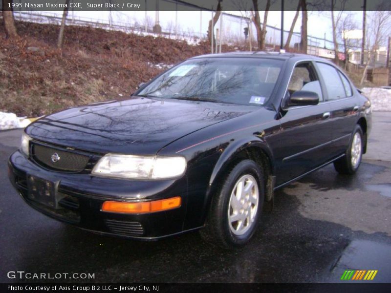 Super Black / Gray 1995 Nissan Maxima GXE