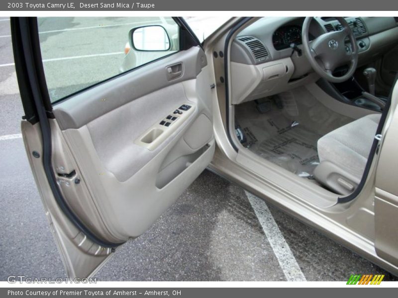 Desert Sand Mica / Taupe 2003 Toyota Camry LE