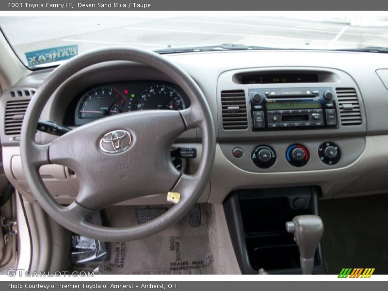 Desert Sand Mica / Taupe 2003 Toyota Camry LE