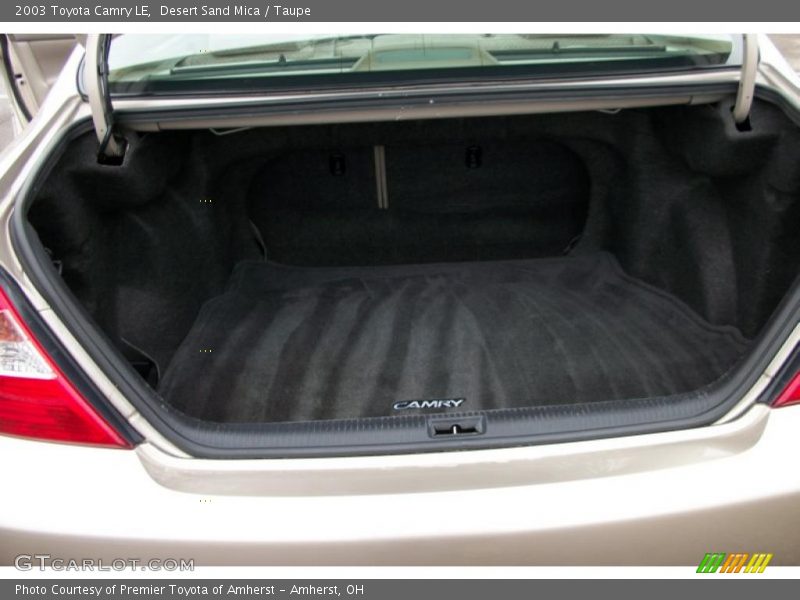 Desert Sand Mica / Taupe 2003 Toyota Camry LE