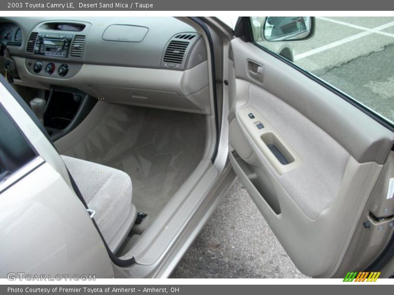 Desert Sand Mica / Taupe 2003 Toyota Camry LE