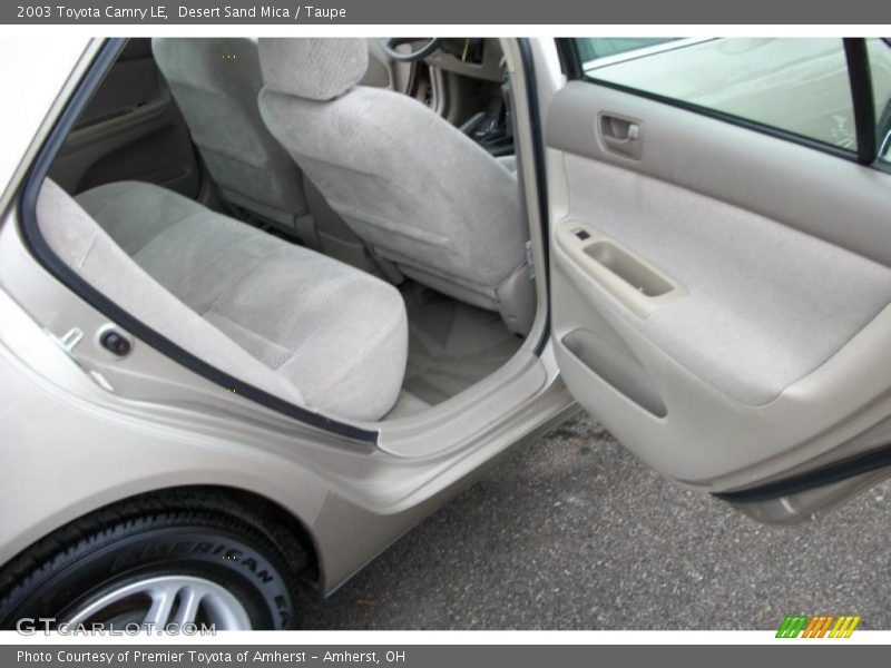 Desert Sand Mica / Taupe 2003 Toyota Camry LE