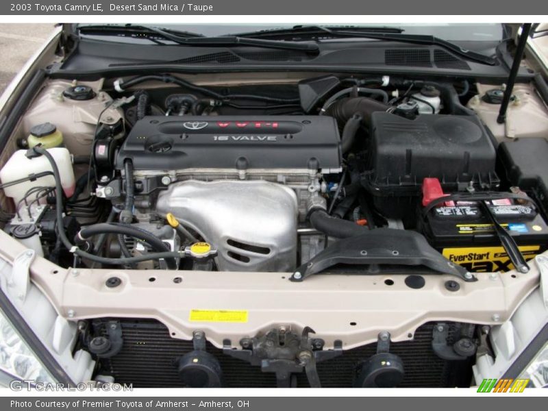 Desert Sand Mica / Taupe 2003 Toyota Camry LE