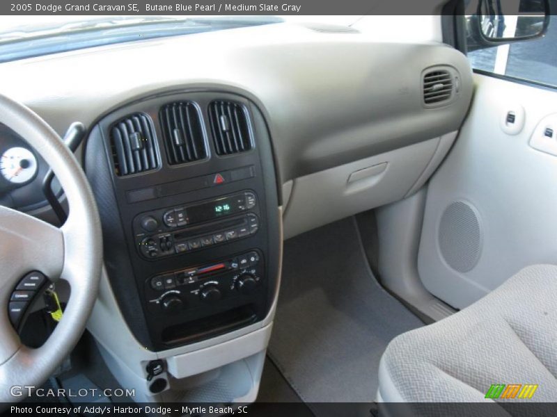 Butane Blue Pearl / Medium Slate Gray 2005 Dodge Grand Caravan SE