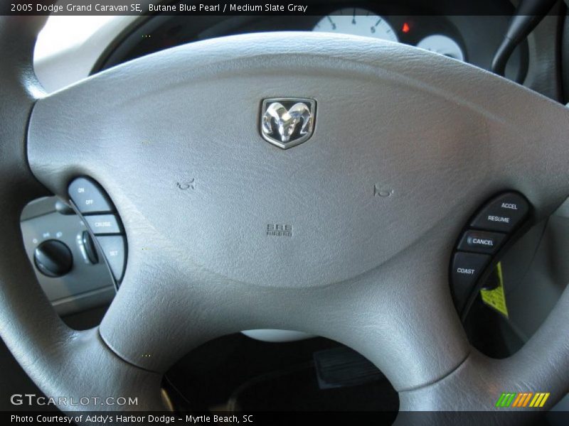 Butane Blue Pearl / Medium Slate Gray 2005 Dodge Grand Caravan SE