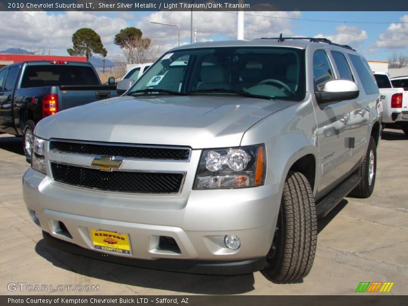 Sheer Silver Metallic / Light Titanium/Dark Titanium 2010 Chevrolet Suburban LT