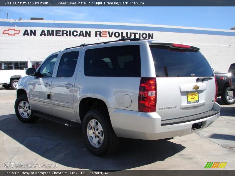 Sheer Silver Metallic / Light Titanium/Dark Titanium 2010 Chevrolet Suburban LT