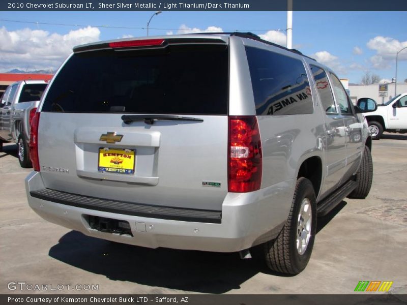 Sheer Silver Metallic / Light Titanium/Dark Titanium 2010 Chevrolet Suburban LT