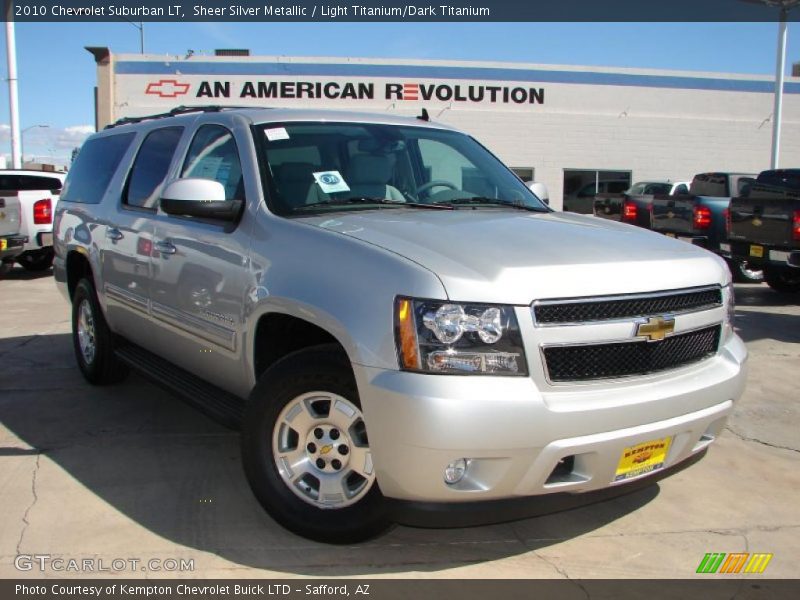 Sheer Silver Metallic / Light Titanium/Dark Titanium 2010 Chevrolet Suburban LT