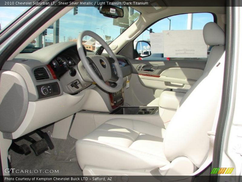 Sheer Silver Metallic / Light Titanium/Dark Titanium 2010 Chevrolet Suburban LT