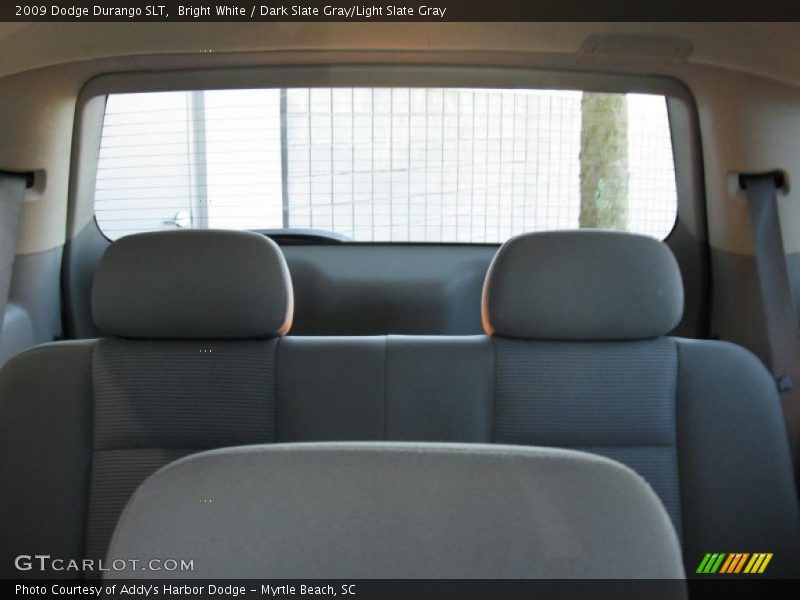 Bright White / Dark Slate Gray/Light Slate Gray 2009 Dodge Durango SLT