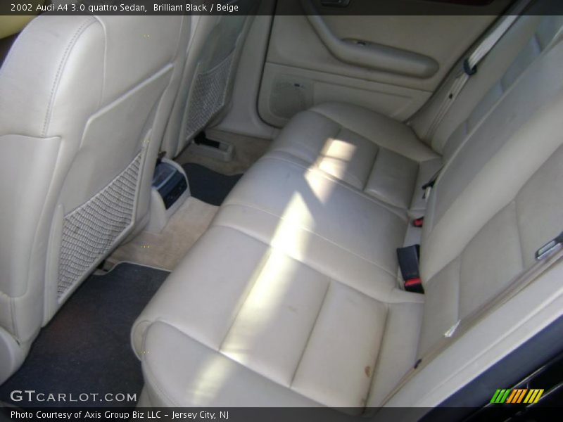 Brilliant Black / Beige 2002 Audi A4 3.0 quattro Sedan
