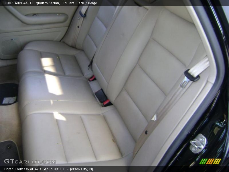 Brilliant Black / Beige 2002 Audi A4 3.0 quattro Sedan