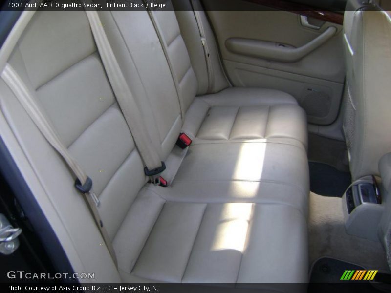 Brilliant Black / Beige 2002 Audi A4 3.0 quattro Sedan