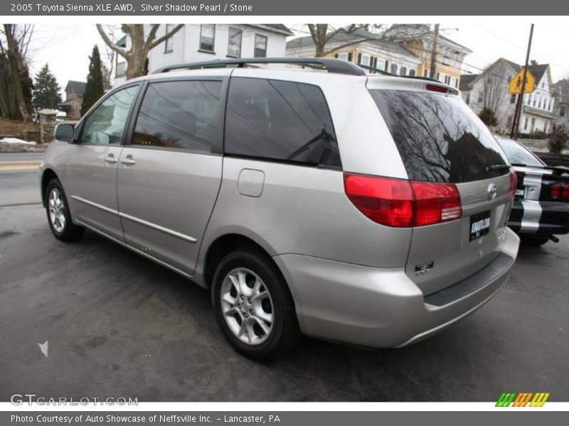 Silver Shadow Pearl / Stone 2005 Toyota Sienna XLE AWD