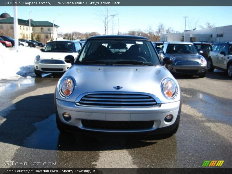 Pure Silver Metallic / Grey/Carbon Black 2010 Mini Cooper Hardtop