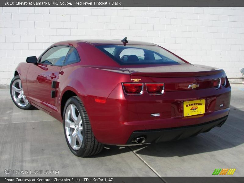 Red Jewel Tintcoat / Black 2010 Chevrolet Camaro LT/RS Coupe