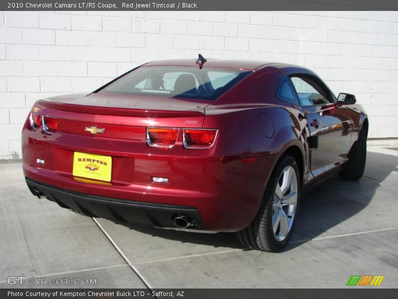 Red Jewel Tintcoat / Black 2010 Chevrolet Camaro LT/RS Coupe